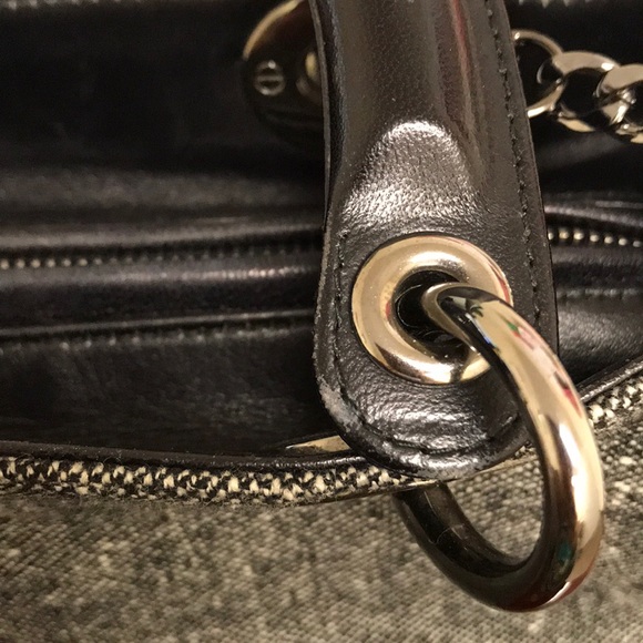 Christian Dior Gris Moyen Tweed Lady Dior Medium - Picture 6 of 8